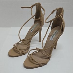 Steve Madden Tan Strappy Heels for Women